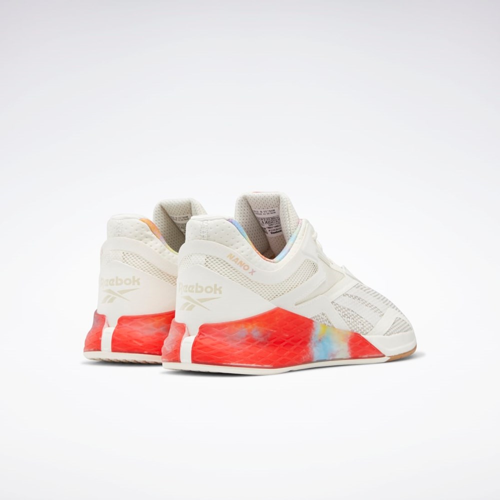 Reebok Nano X Pride Shoes Białe | MPGO-60814
